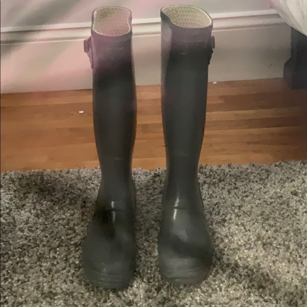 Hunter Boots Grey 5M/7F
